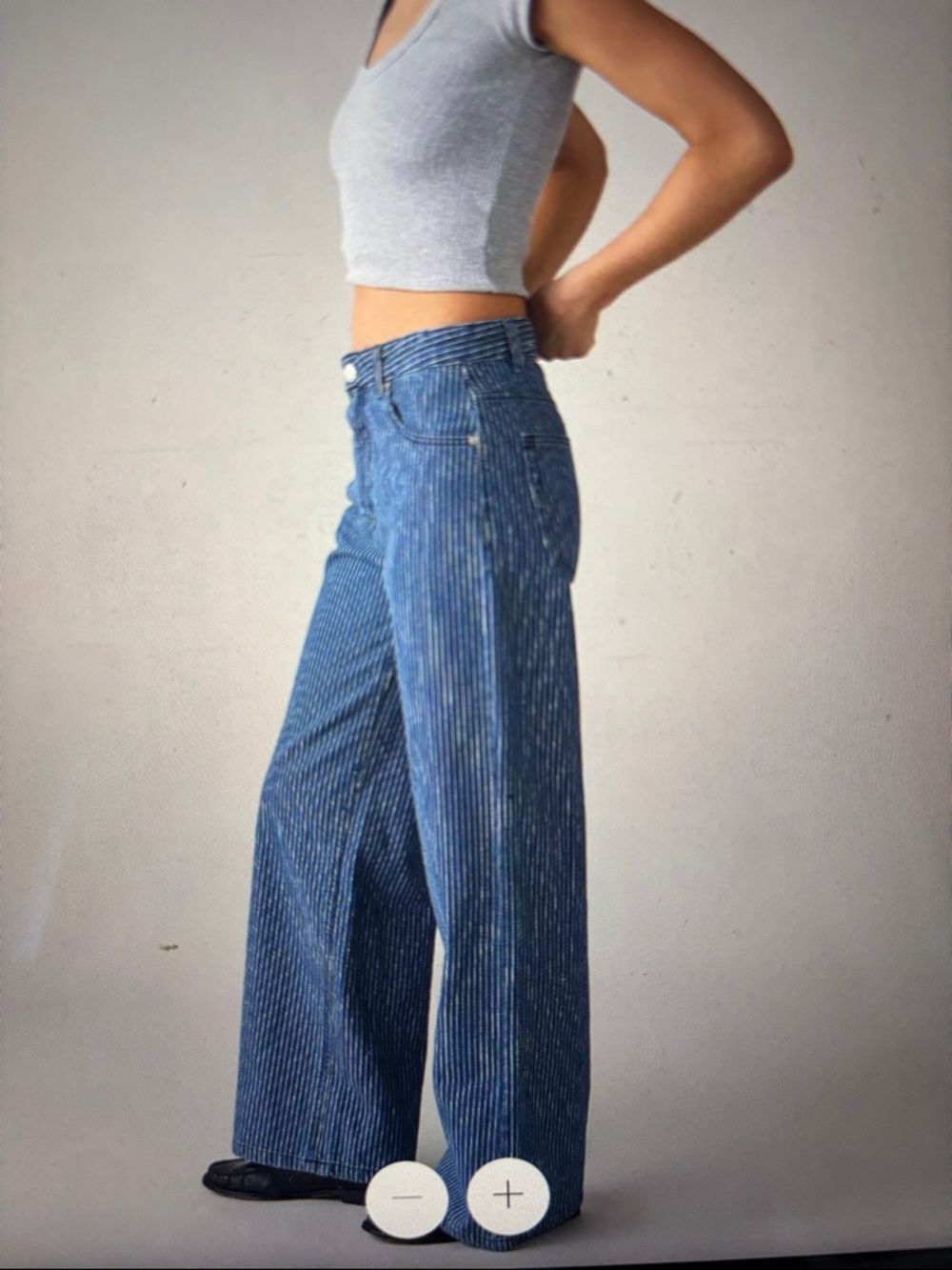 BDG Ozzy Pinstripe Loose Jean - Picture 4 of 6